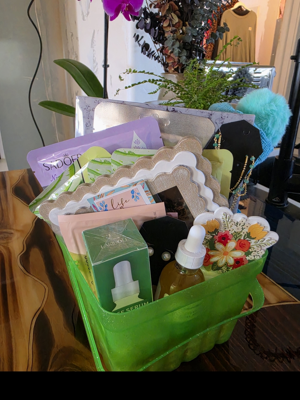 Face & Photo Bundle Basket - Masks, Brow Kit, Face Serums & More!